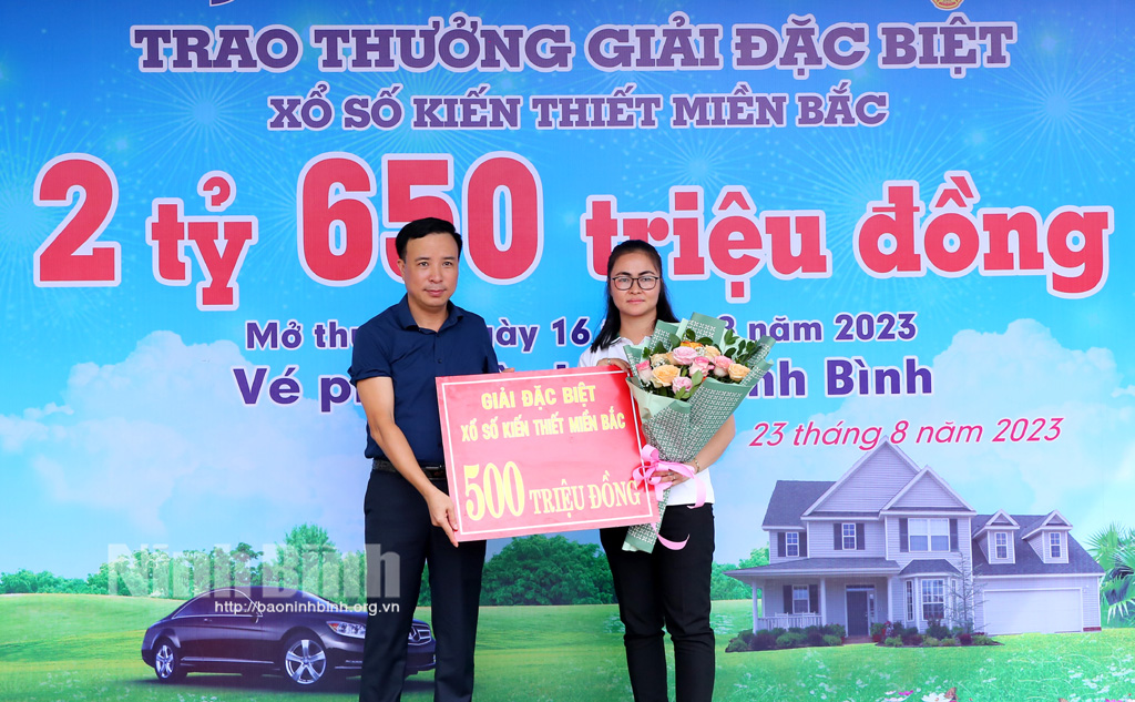 Giải thưởng xổ số đặc biệt miền Bắc: Nhận ngay 500 triệu đồng