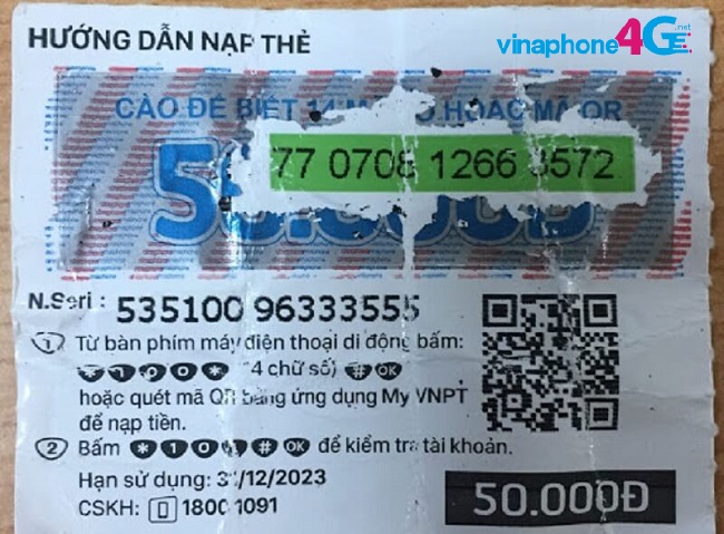 Thẻ Vina 200K Đã Cào: Cách Sử Dụng và Kiểm Tra