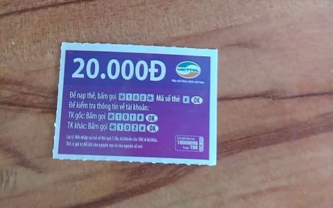 Ảnh thẻ Viettel 20k chưa cào – Đơn giản, nhanh chóng và tiện lợi