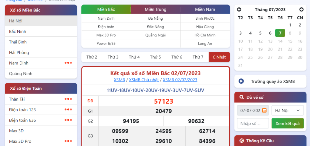 Tra cứu xosohomnay mienbac chính xác ở đâu? Tổng hợp các địa chỉ uy tín.